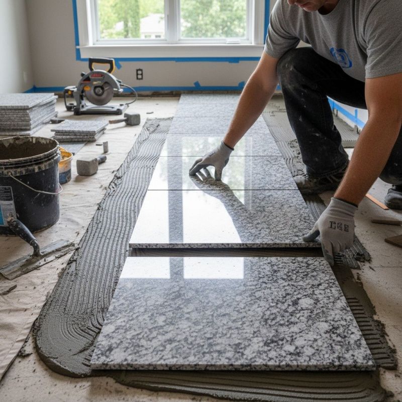 Granite Tiles Installation